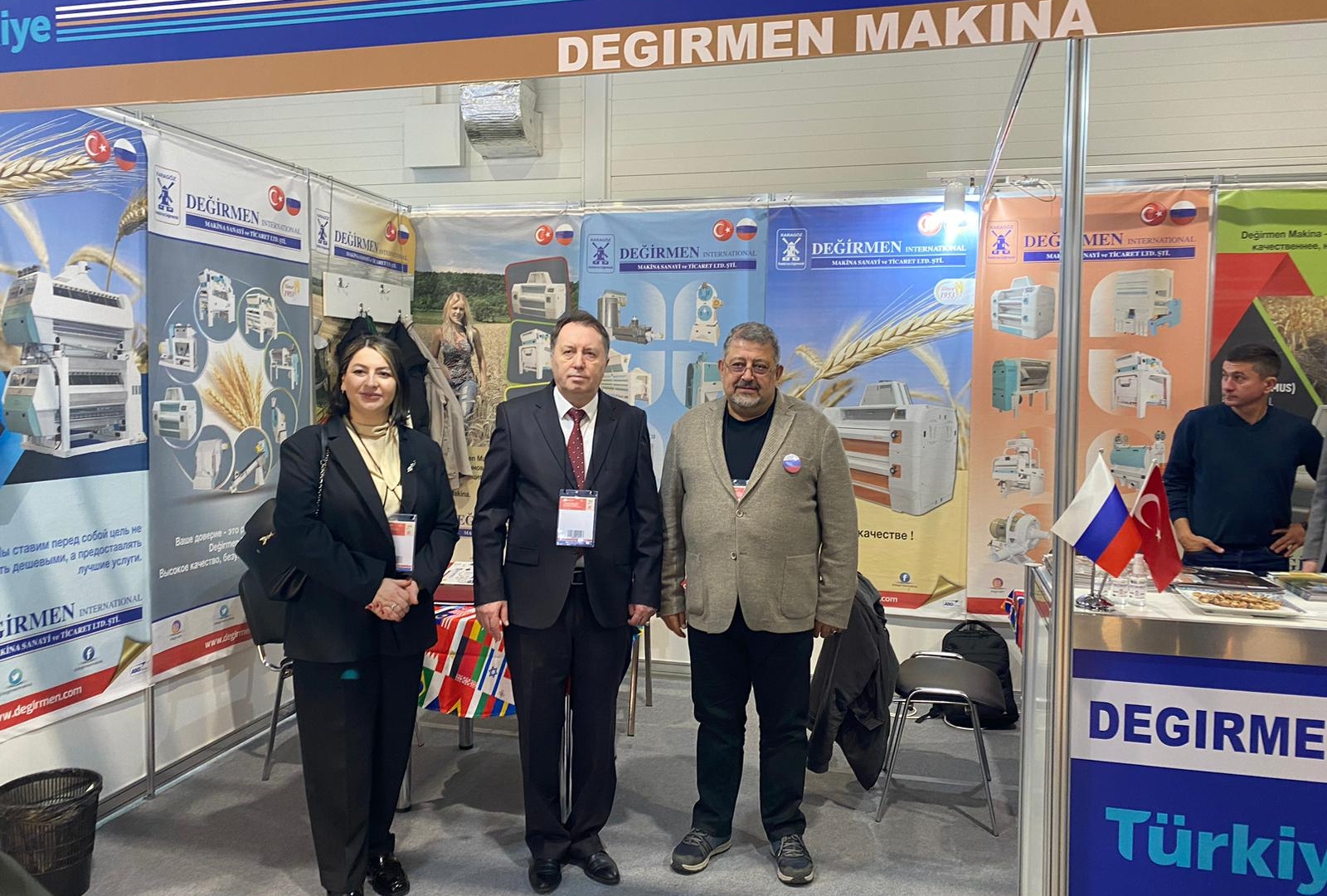Değirmen Makine Rusya YugAgro Krasnodar Fuarında Gururla Yer Aldı